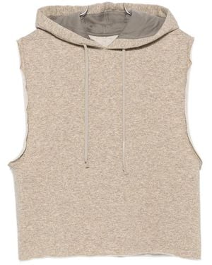 Rick Owens Sl Hoodie - Natural