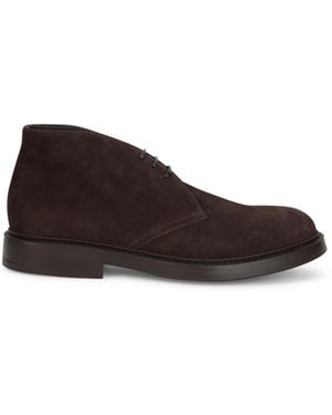 Doucal's Suede Ankle Boots - Brown