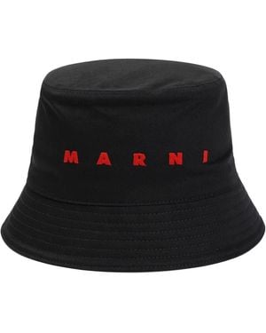 Marni Bucket Hat - Black