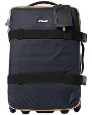 K-Way Wheeled Travel Bag Blossac S - Black