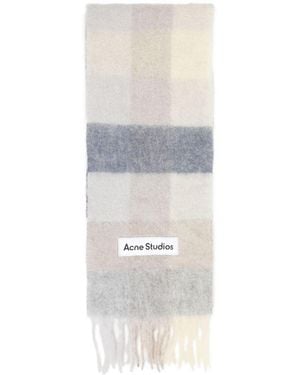 Acne Studios Fn Ux Scar000115 Scarf - Gray