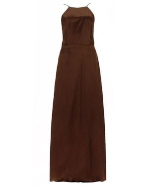 THE GARMENT Long Dress "Cata" - Brown