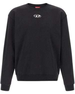 DIESEL 'S-Norm-Iod' Sweatshirt - Black