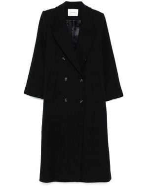 IVY & OAK Clemence Oversized Blazer Coat - Black