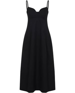 Co. Midi Dresses - Black