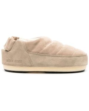 Moon Boot Evolution Logo Band Sandals - Natural