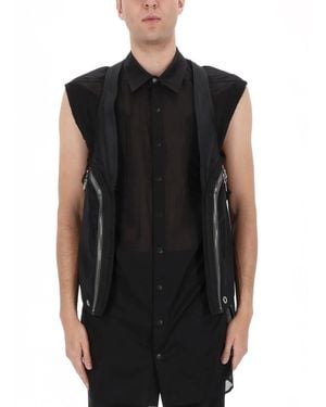 Rick Owens Nylon Vest - Black