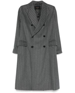 Paltò Paltó Wool Double-Breasted Coat - Grey