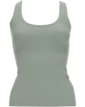 Max Mara Viscose Tops - Green