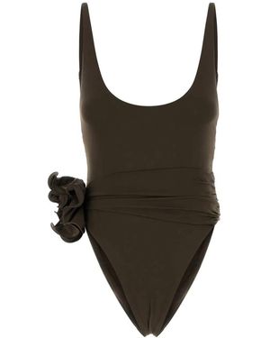 Magda Butrym Pf26 Swimsuit 05 - Brown