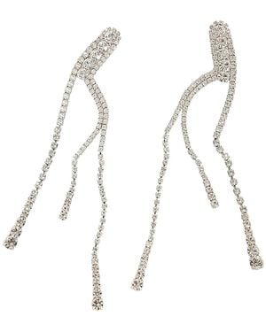 Helene Zubeldia Liquid Sky Earrings Pins - White