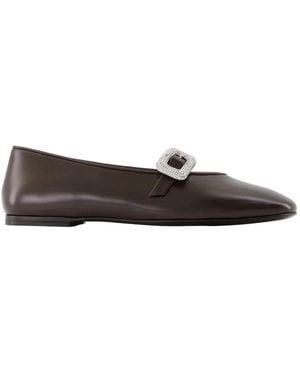 Giuseppe Zanotti Georgia Ballerinas - Brown