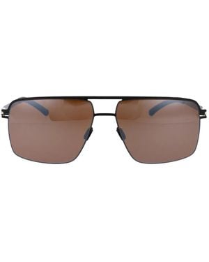 Mykita Jet Metal Sunglasses - Brown