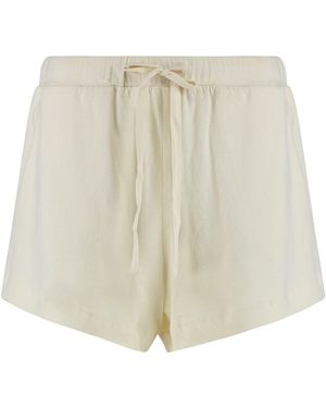 The Great Cotton Shorts - White
