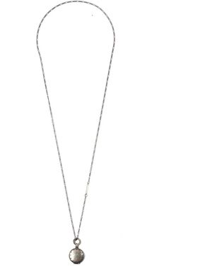 Werkstatt:münchen Necklace With Pendant - White