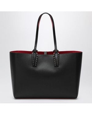 Christian Louboutin Leather Cabata Small Tote Bag - Black