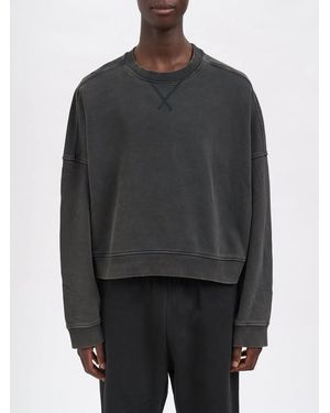 Entire studios Felpa Box Crew Washed - Gray