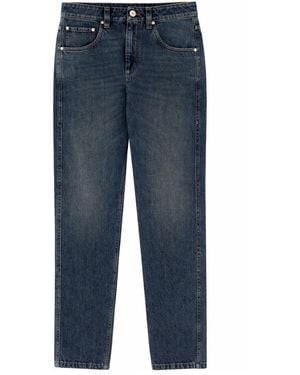 Brunello Cucinelli "Straight" Jeans - Blue