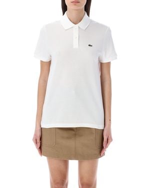 Lacoste Classic Cotton Polo Shirt - White
