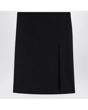 Philosophy Di Lorenzo Serafini Blend Wool Skirt - Black