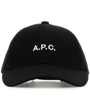 A.P.C. Casquette Charlie - Black