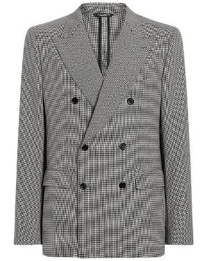 Dolce & Gabbana Lana Clothing Jackets - Gray