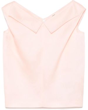 KHAITE Selly Top - Pink