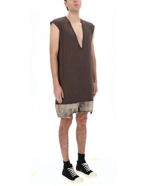 Rick Owens Stefan Cargo Shorts - Brown