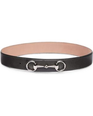 Gucci Leather Belt - White