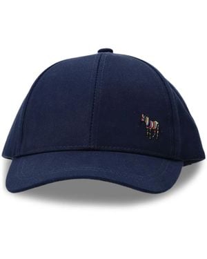 Paul Smith Zebra Logo Baseball Cap - Blue
