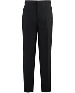 Versace Virgin Wool Pants - Black