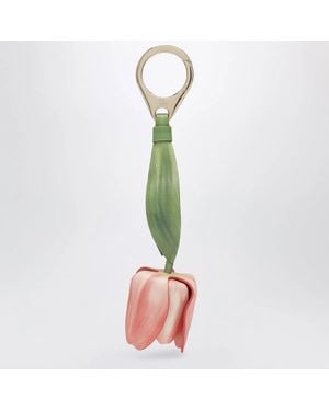 Christian Louboutin Leather Bag Charm - Green
