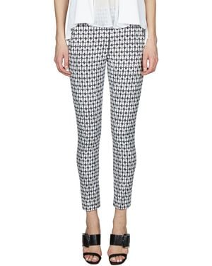 Dondup Cotton Printed Pants - Blue