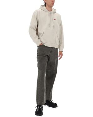 Obey Cotton Jeans - White