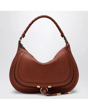 Chloé Marcie Shoulder Bag - Brown