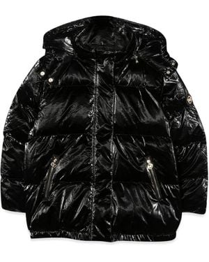 Michael Kors Down Jacket With Hood - Black