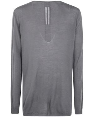 Rick Owens "Oversized V" Jumper - Grey