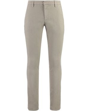 Dondup Gaubert Cotton Chino Trousers - Grey