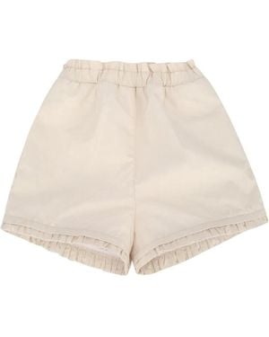 Moncler Jr Shorts - Natural