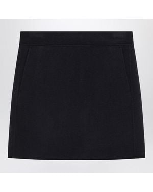 Acne Studios Single-Breasted Jacket With Shirt Detail - Black