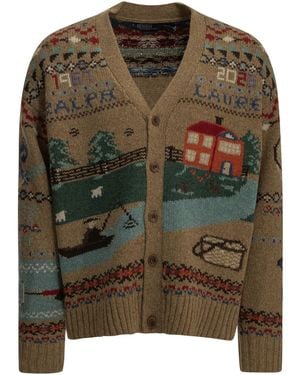 Polo Ralph Lauren "Panorama" Cardigan - Green
