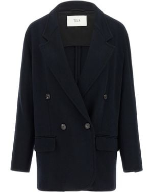 Tela 'Jula' Blazer - Blue
