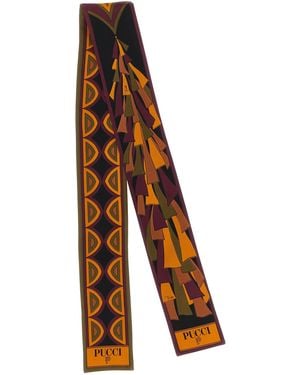 PUCCI 'Baiadera' Scarf - Brown