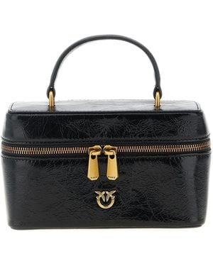 Pinko 'Vanity Soft' Mini Crossbody Bag - Black