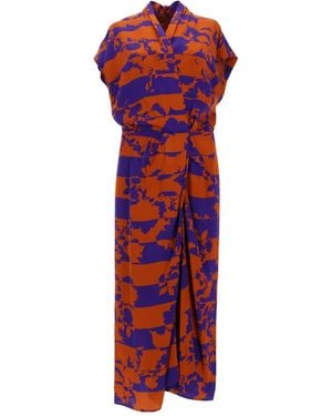Dries Van Noten Dress Dilian - Red