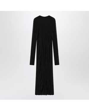 open lace back dress Essential Ribbed Knit Dress in Chocolate Brown  Hijabglamour