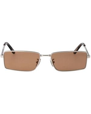 Retrosuperfuture Marble Metal Sunglasses - Brown