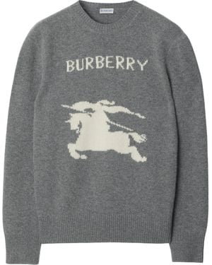 Burberry Ekd Jumper - Grey