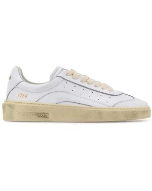 DSquared² Leather Sneakers - White