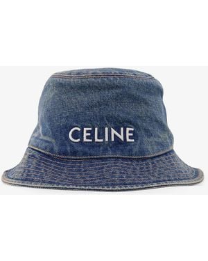 Celine Denim Cloche - Blue